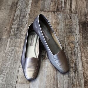 Vintage Partners By Mervyns Womens Electrum Slip On Shoes‎ Size 6 M Office Lux